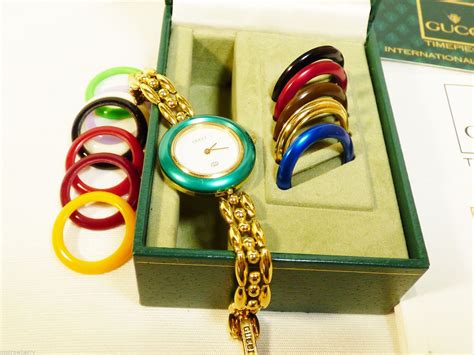 buy gucci watch links|gucci watch with interchangeable bands.